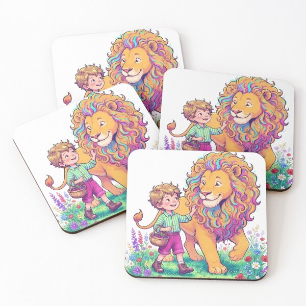 Item preview, The Boy and the Lion designed and sold by PP&RAINBOW SHOP.
