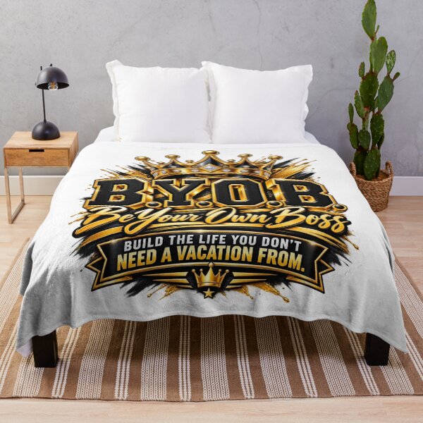 Item preview, B.Y.O.B. Be Your Own Boss – Entrepreneur Motivation designed and sold by BilcoStillbaze.