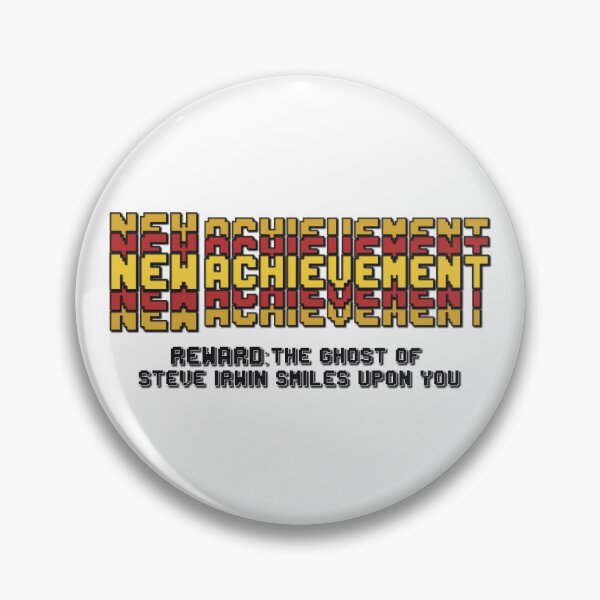Item preview, New Achievement – Ghost of Steve Irwin designed and sold by Leslie Makes Art & Crafts.