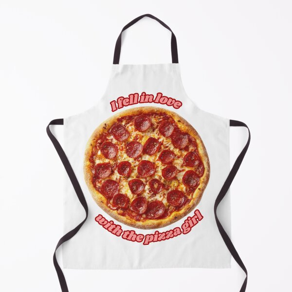 Item preview, I Fell in Love with the Pizza Girl - Pepperoni Pizza - Red designed and sold by midnitesnack.
