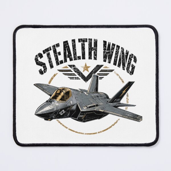 Item preview, Stealth Wing Fighter Aircraft Graphic Design designed and sold by IRON WINGS /USAF.
