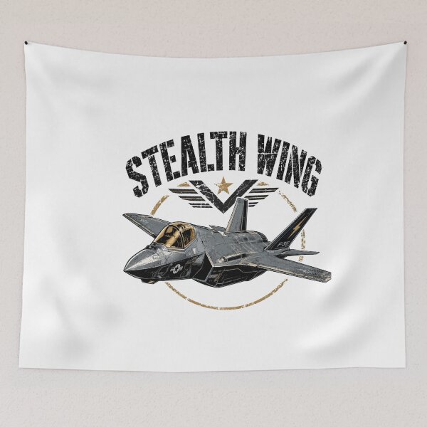 Item preview, Stealth Wing Fighter Aircraft Graphic Design designed and sold by IRON WINGS /USAF.