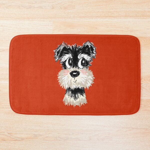 Item preview, Portrait of a Miniature Schnauzer designed and sold by Toru Sanogawa.