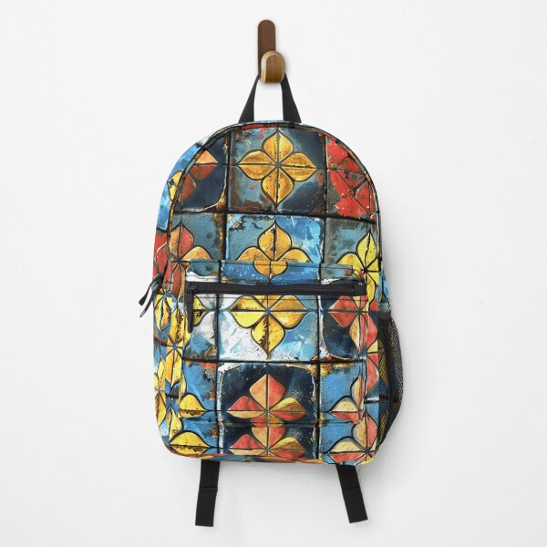 Item preview, Colorful Vintage Moroccan Tile Textured Distressed Design Pattern  designed and sold by DEC02.