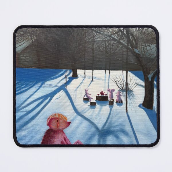 Item preview, The Monster Is Coming to Tea, 2025 designed and sold by LuntikArt.