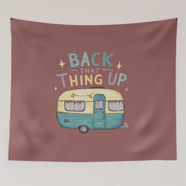 Item preview, Back That Thing Up Camper designed and sold by aponwao.