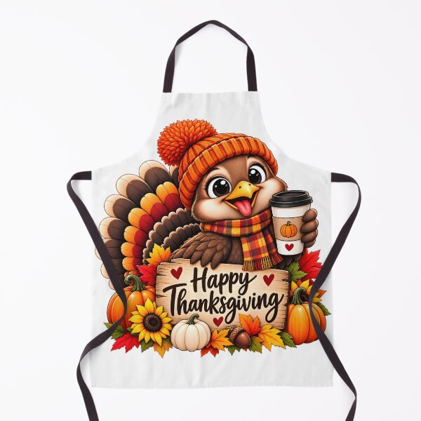 Item preview, Cute Happy Thanksgiving Turkey Pumpkin Fall Vibes designed and sold by TinyWeird.