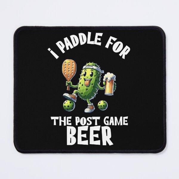 Item preview, I Paddle For The Post Game Beer Pickeball Funny designed and sold by BejcarGraphics.