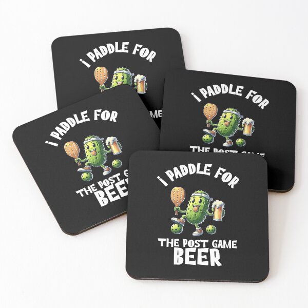 Item preview, I Paddle For The Post Game Beer Pickeball Funny designed and sold by BejcarGraphics.