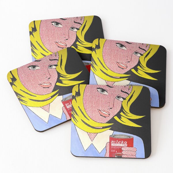 Item preview, Blonde Woman with Sweetened Condensed Milk, 2025 designed and sold by LuntikArt.