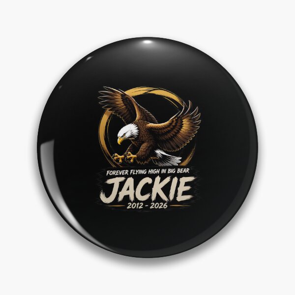Item preview, Forever Flying High in Big Bear Jackie Memorial Eagle designed and sold by leocreatives.