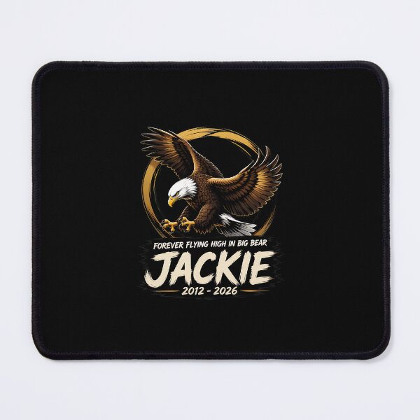 Item preview, Forever Flying High in Big Bear Jackie Memorial Eagle designed and sold by leocreatives.