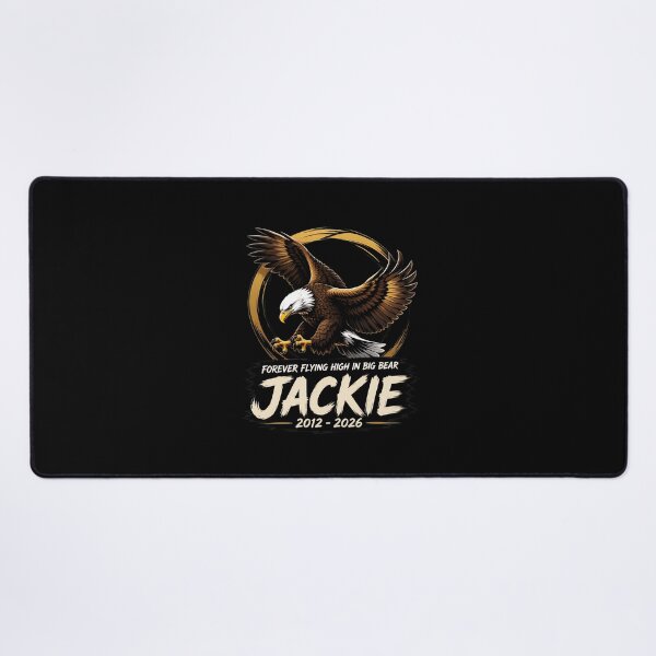 Item preview, Forever Flying High in Big Bear Jackie Memorial Eagle designed and sold by leocreatives.