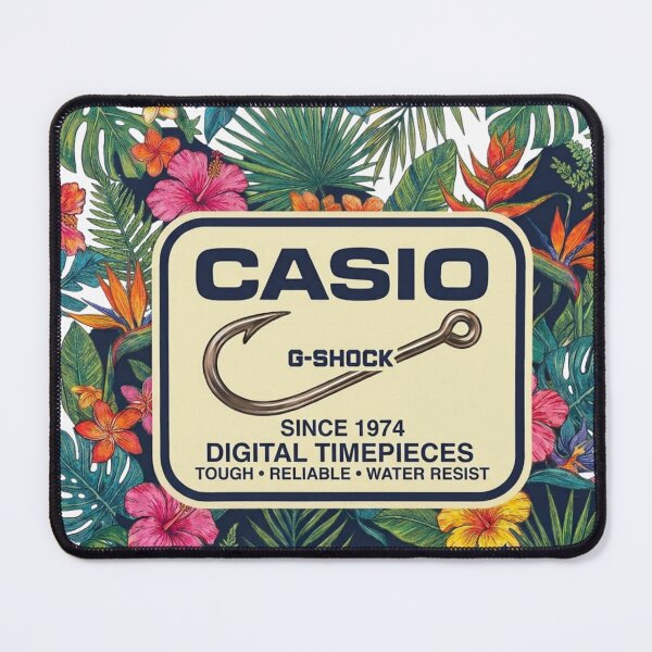 Item preview, Tropical Floral Casio G-Shock Fishhook Artwork designed and sold by HAPPY'S-TEE-MART.