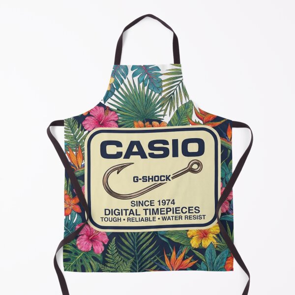 Item preview, Tropical Floral Casio G-Shock Fishhook Artwork designed and sold by HAPPY'S-TEE-MART.