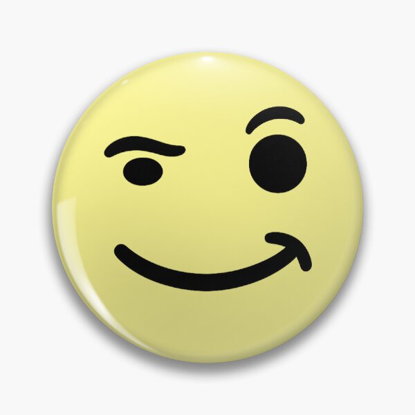Item preview, Playful Winking Face Emoji Design designed and sold by peteys71.