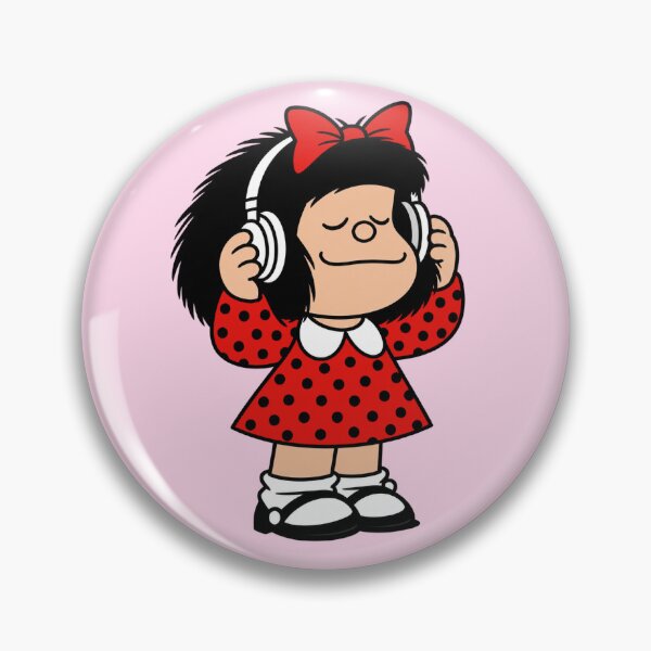 Item preview, Mafalda listening to music designed and sold by JarquinDD.