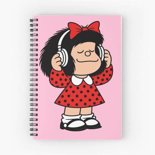 Item preview, Mafalda listening to music designed and sold by JarquinDD.