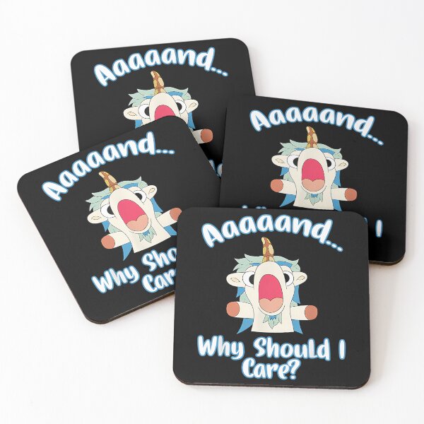 Item preview, And Why Should I Care Funny Sarcastic Unicorn Gifts designed and sold by MerrileeWorley.