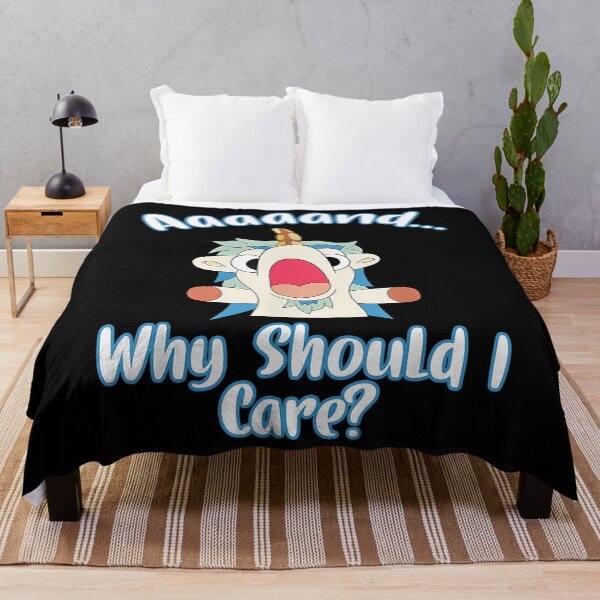 Item preview, And Why Should I Care Funny Sarcastic Unicorn Gifts designed and sold by MerrileeWorley.