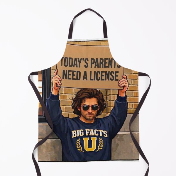 Item preview, Today's Parents Need A License Funny Meme designed and sold by HAPPY'S-TEE-MART.