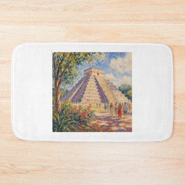 Item preview, El Castillo designed and sold by Artnovalty.redbubble.com.