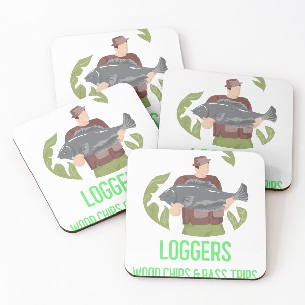 Item preview, LOGGERS WOOD CHIPS & BASS TRIPS designed and sold by JamiesLocker.