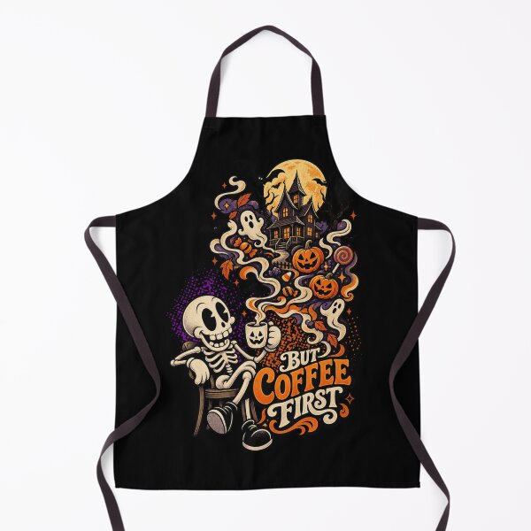 Item preview, Halloween Skeleton Coffee But Coffee First designed and sold by Nacho Average Designs.