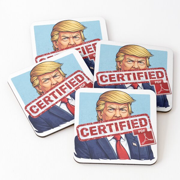 Item preview, Trump Certified PDF File  designed and sold by HAPPY'S-TEE-MART.