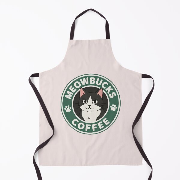 Item preview, Meowbucks Coffee Cute Tuxedo Cat  designed and sold by wingoo22.
