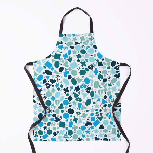 Item preview, Playful Geometry Cool Aqua designed and sold by TexSta.