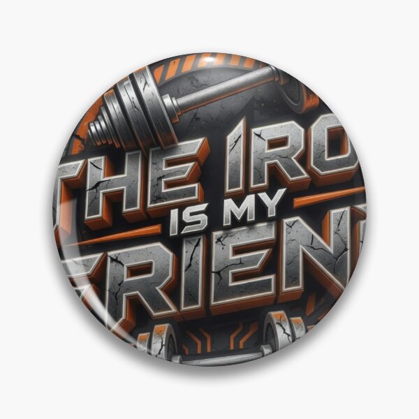 Artikelvorschau, Catchy THE IRON IS MY FRIEND entworfen und verkauft von dazzlemakers.
