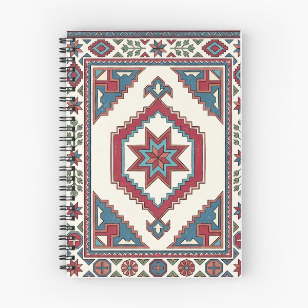 Item preview, Vintage Folk Art Geometric Tribal Star Pattern designed and sold by arteresting-art.