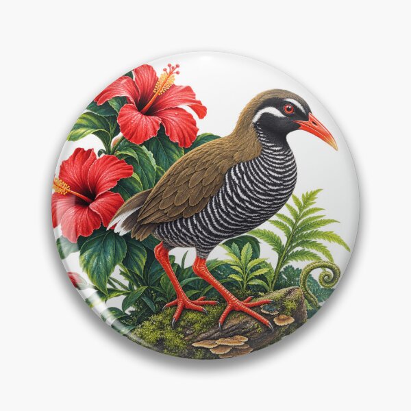 Item preview, Yanbaru Kuina – Okinawa’s Native Bird designed and sold by Daihuku2525.