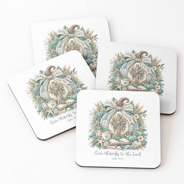 Item preview, Give Thanks to the Lord — Psalm 136:1 Scripture Art | Christian Gratitude Design designed and sold by Grace Works Studio by Kelly Florence .
