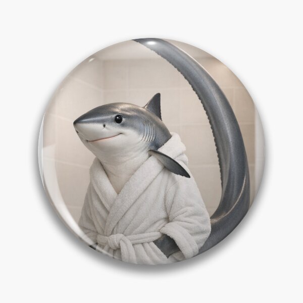 Item preview, Thresher Shark Wearing a Bathrobe designed and sold by Sillytoe.