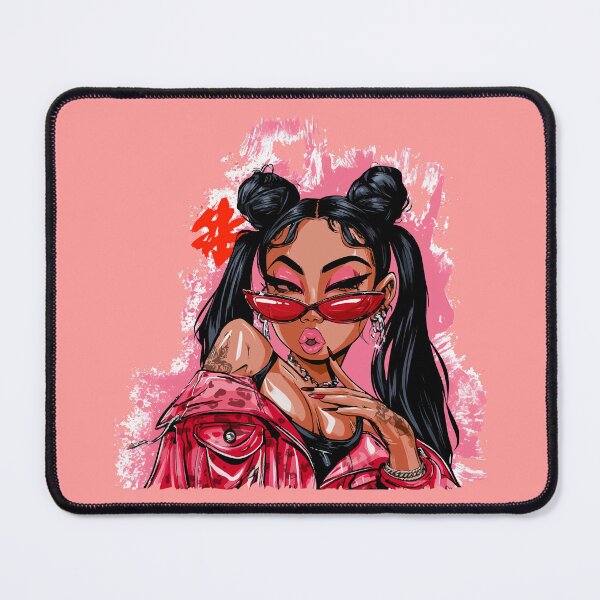 Item preview, Pop Art Pink Splash Lady designed and sold by RichardRags.