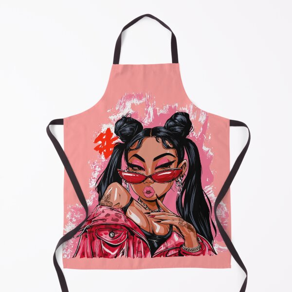 Item preview, Pop Art Pink Splash Lady designed and sold by RichardRags.