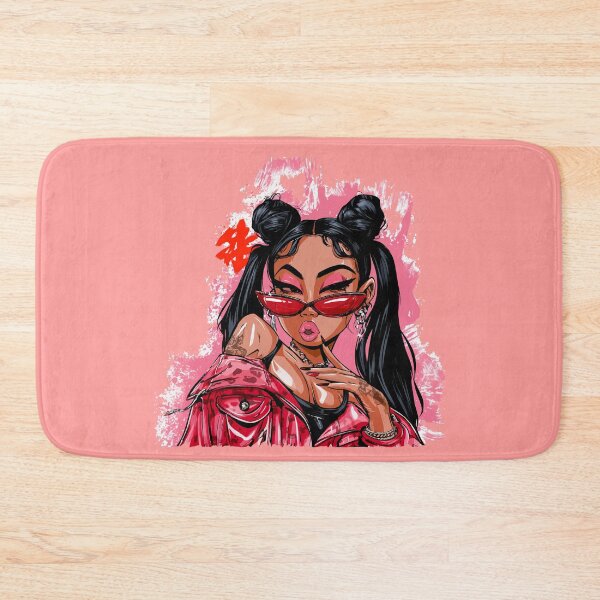 Item preview, Pop Art Pink Splash Lady designed and sold by RichardRags.