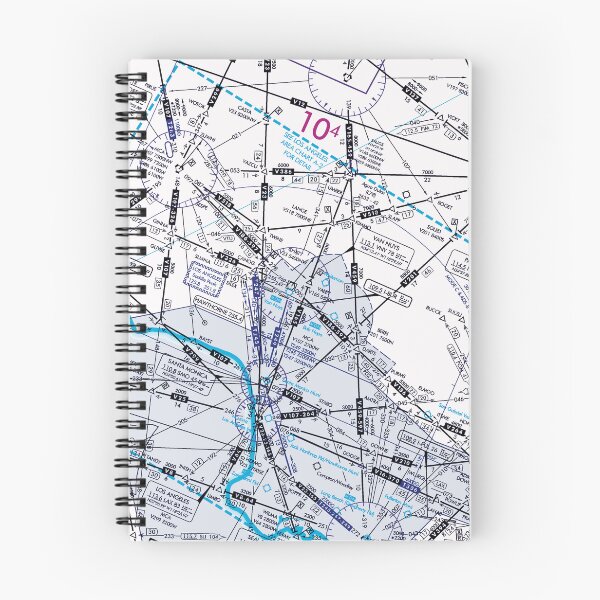 Item preview, Enroute Low Altitude Chart (ELUS3) white designed and sold by LAPilotGirl.