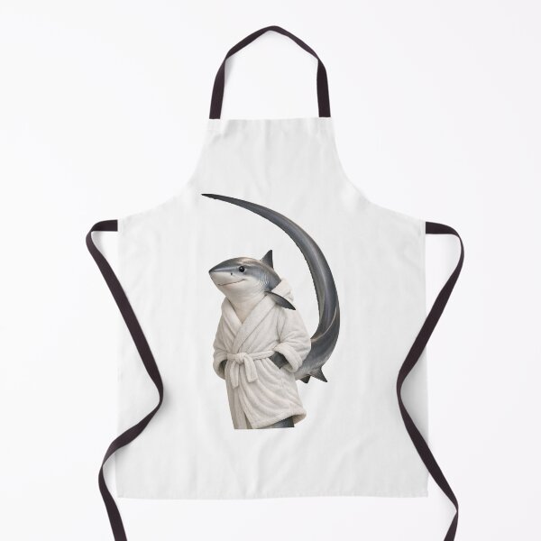 Item preview, Cozy Thresher Shark in a Bathrobe designed and sold by Sillytoe.