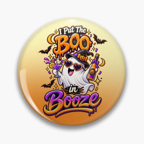 Item preview, I Put The Boo In Booze | Women's Halloween  designed and sold by Xpression876.