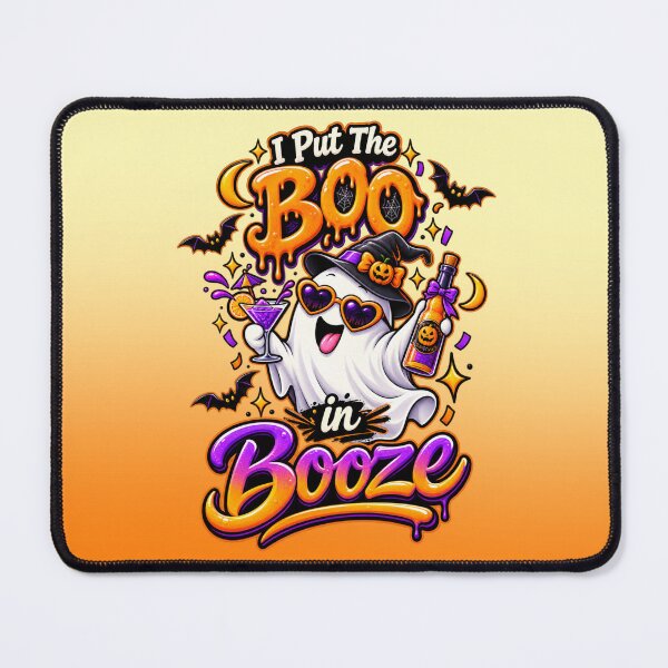 Item preview, I Put The Boo In Booze | Women's Halloween designed and sold by Xpression876.