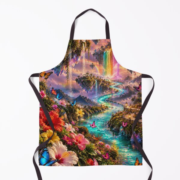 Item preview, Floating Islands Moonlit River Dream designed and sold by nardreelxz.