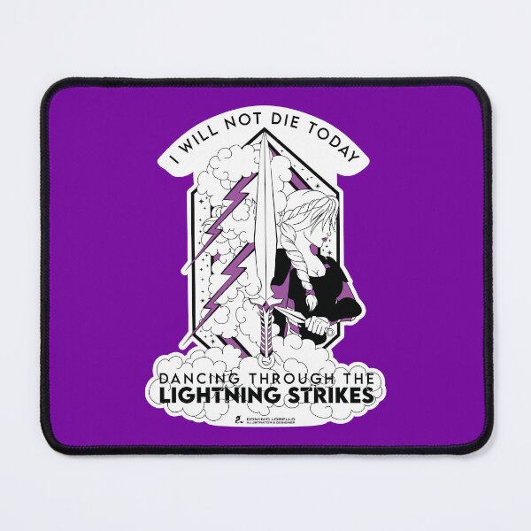 Item preview, Opalite/ Empyrean Crossover Lightning Strikes/ I Will Not Die Today designed and sold by Fans-Lucky-13.