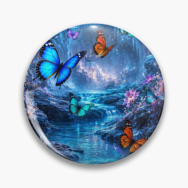 Item preview, Aurora Ice Cave Butterfly Sanctuary designed and sold by nardreelxz.