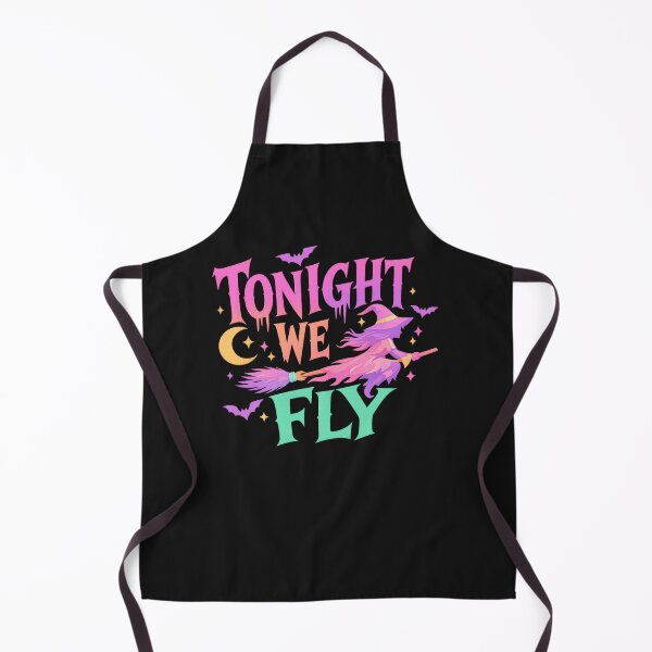 Item preview, Tonight We Fly – Whimsical Witchcore Halloween Art designed and sold by DesignHouse07.