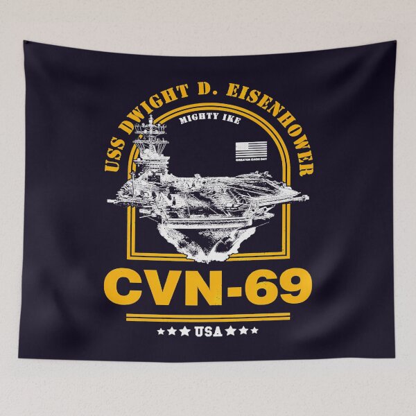 Item preview, USS Dwight D. Eisenhower Emblem designed and sold by Terrehuron.