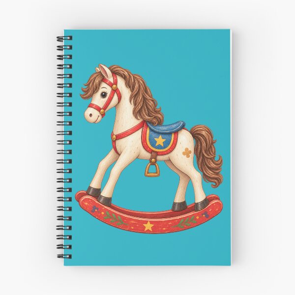 Item preview, Vintage Rocking Horse designed and sold by JessouArt.