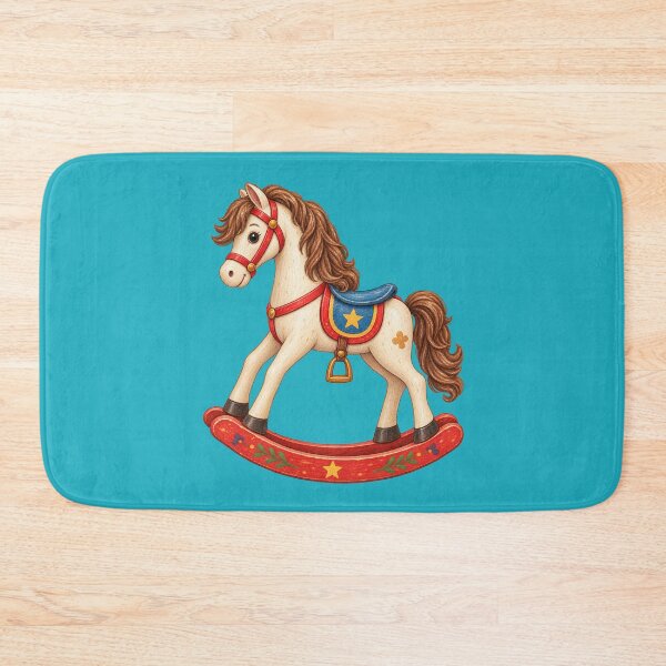 Item preview, Vintage Rocking Horse designed and sold by JessouArt.